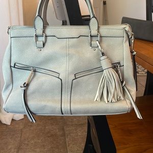 Violet Ray Gray Large Purse/ Tote
